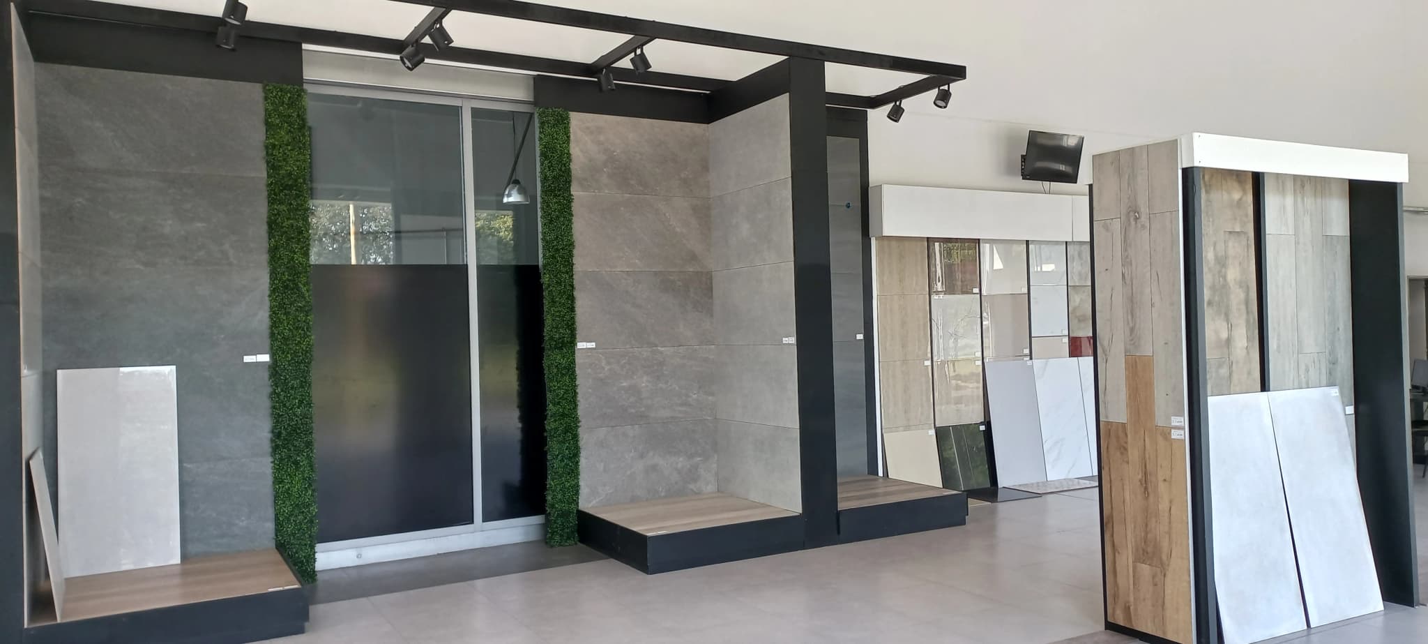 Showroom de novo porcelanatos