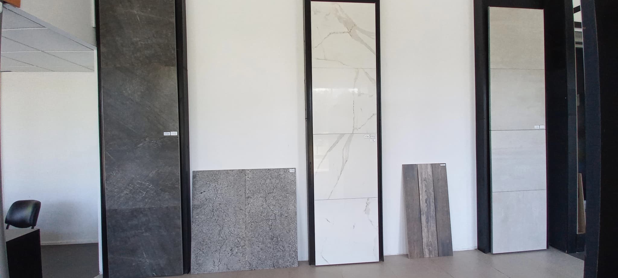 Showroom de novo porcelanatos